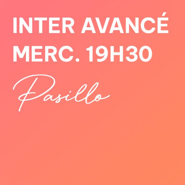 INTER-AVANCÉ MERCREDI 19H30, 2025/2026